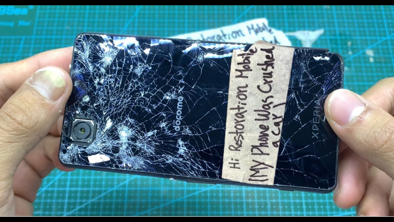 Restoration smart phone destroyed abandoned | Restore Sony Xperia Z1 Was Crushed a Car