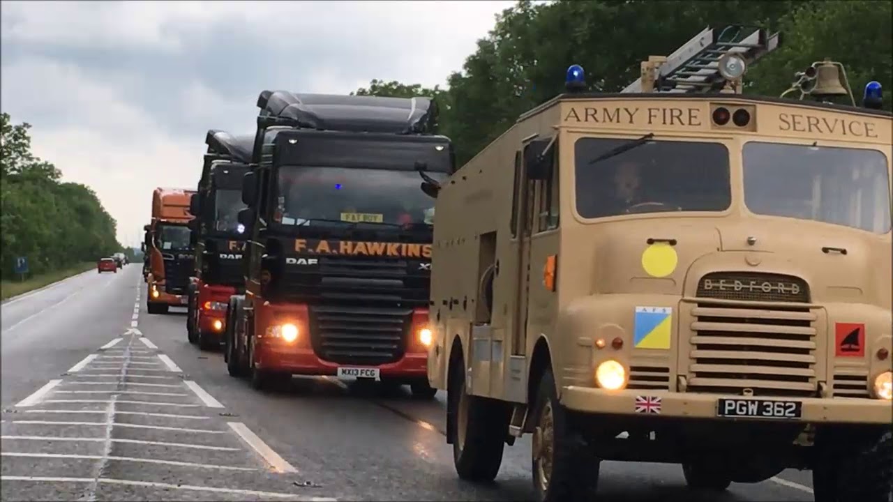 DUNSTABLE AND LEIGHTON BUZZARD TRUCK CONVOY 2019
