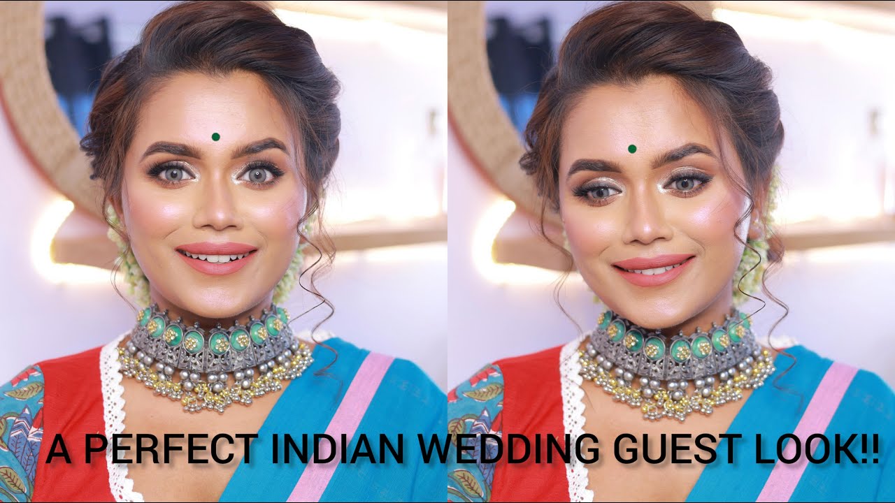 😲😳😱WILL YOU TRY THIS INDIAN WEDDING GUEST MAKEUP LOOK?!? 😳😲😱RECREATED FROM MY SHORTS!MOUSUMI KUNDU