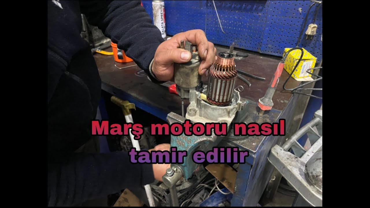 Marş Motoru Nedir ''Marş motoru kömür değişimi''