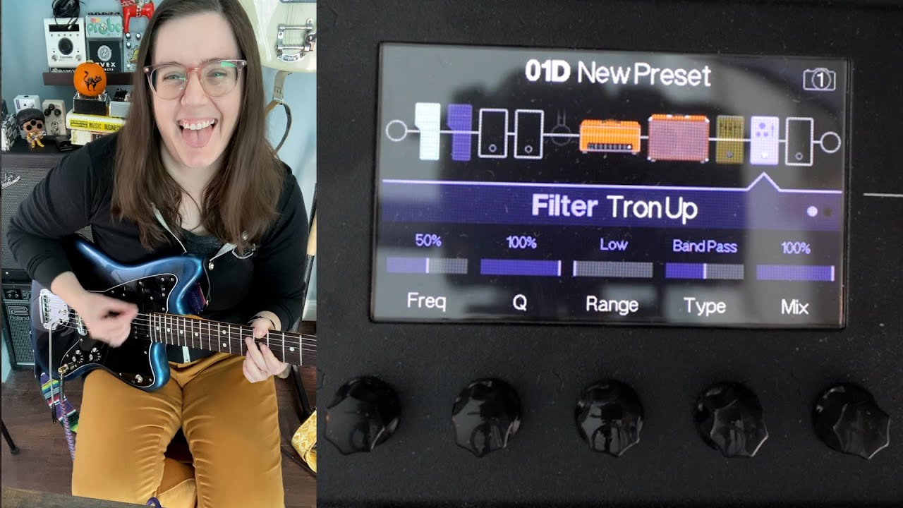 Line 6 POD Go: Reverb, Pitch, Synth, and Filter Modes