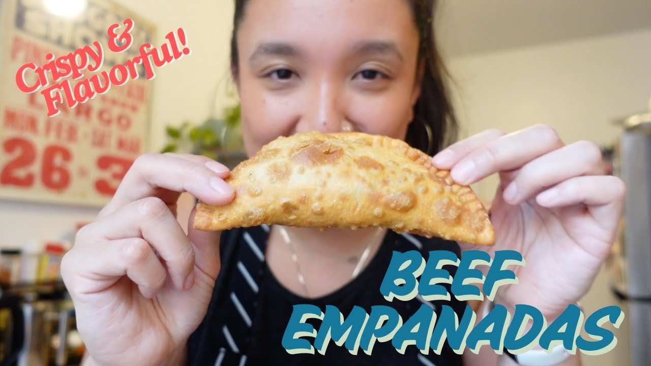 Crispy Homemade Beef Empanadas Recipe | Easy Fried Latin Pastries | Delicious Spanish Appetizer