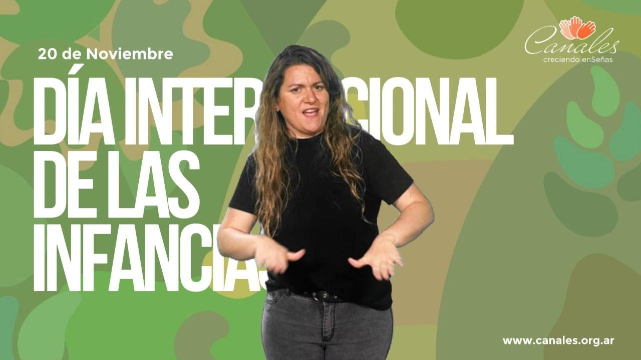 Día Internacional de las Infancias en Lengua de Señas Argentina