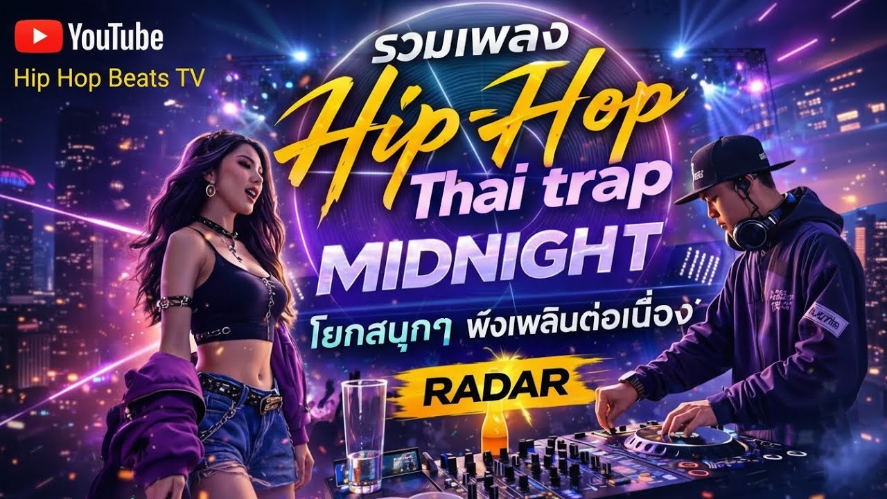 Hip-Hop Thai Trap แร็พฟังสบาย เพลงสนุกๆ ฟังเพลินต่อเนื่อง (Full Album)