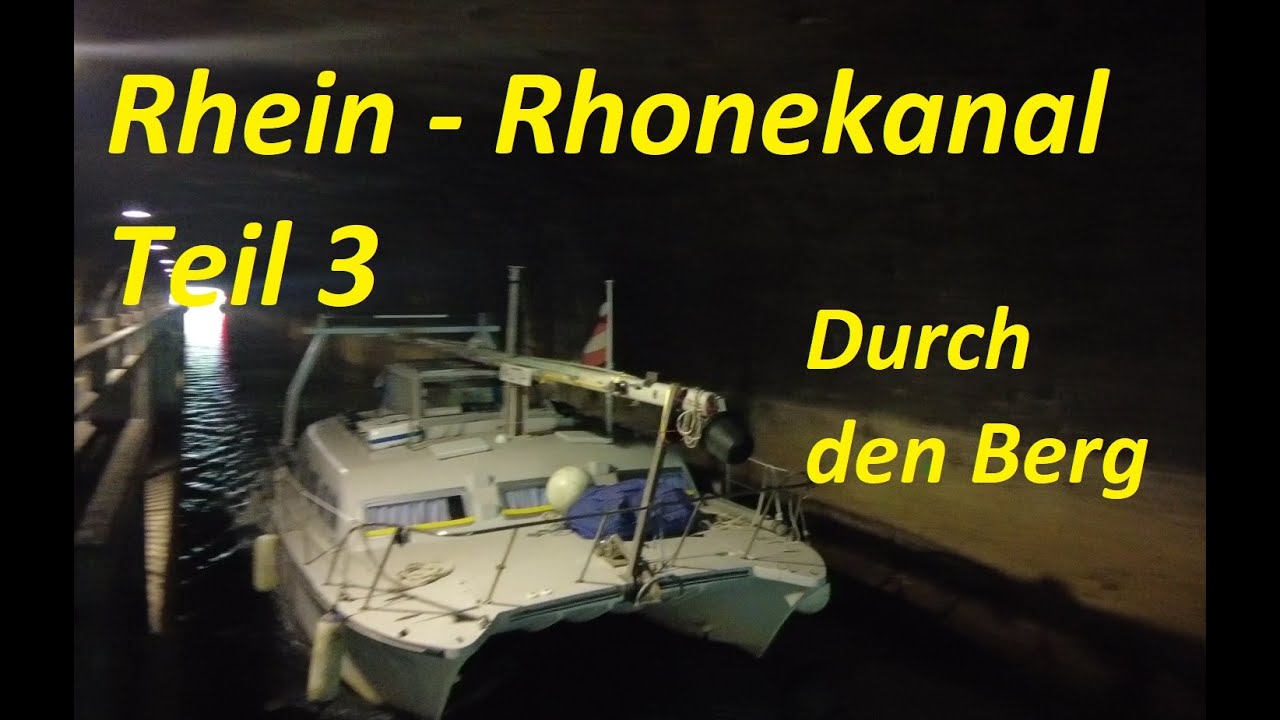 Ein Segelschiff auf Abwegen - Folge 22 Auf dem Rhein - Rhonekanal Routelle - Besancon