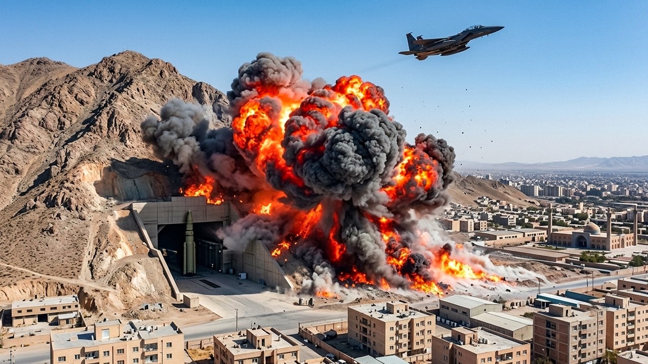 U.S. Jets Just PENETRATED Iran's Secret Missile Base &ndash; Then THIS Happened | Military Analysis