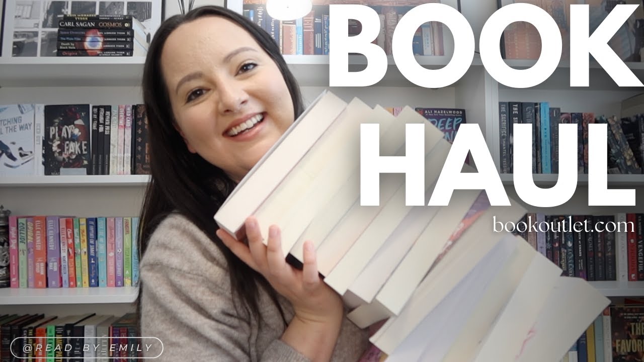 Book Haul from bookoutlet.com | If you're a reader you NEED to know this!!! | Favorite & New Authors