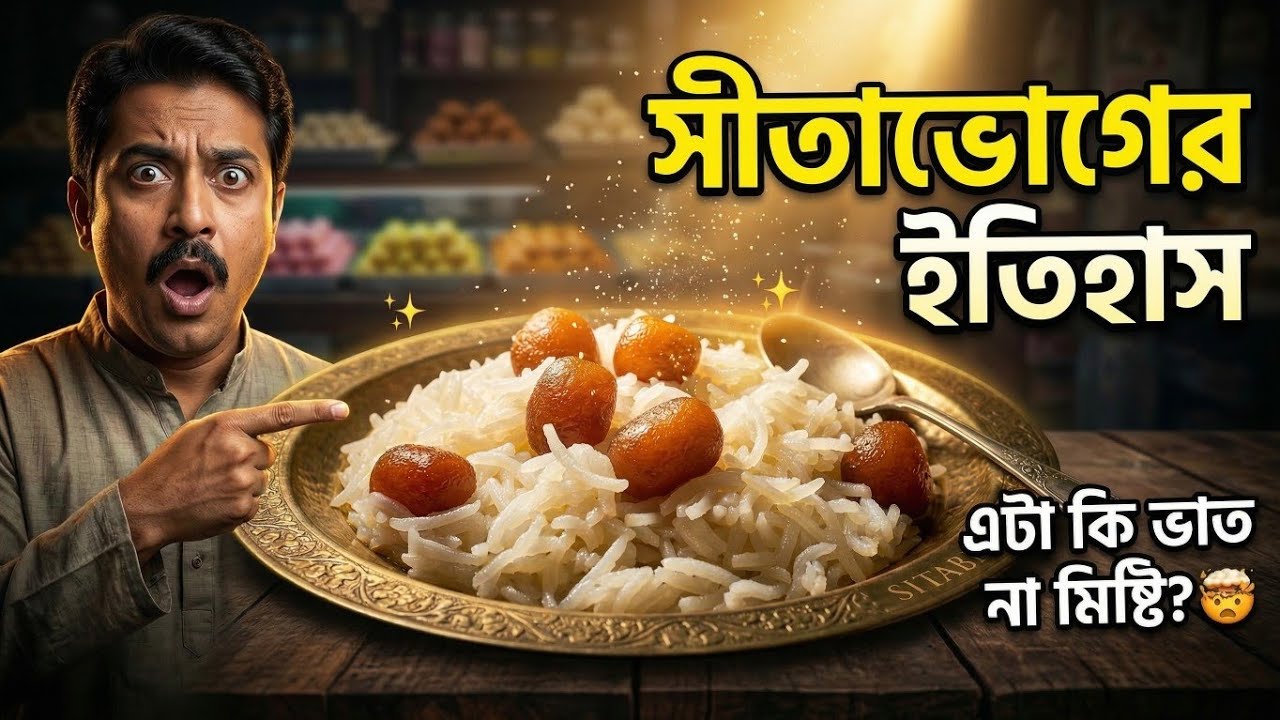 সীতাভোগের ইতিহাস | Sitabhog History | GI Tag Bengali Sweet | Indian Food History 