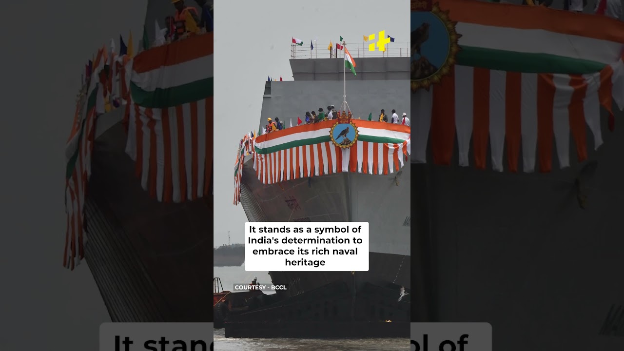 Indian Navy Launches Its Latest Warship - Mahendragiri