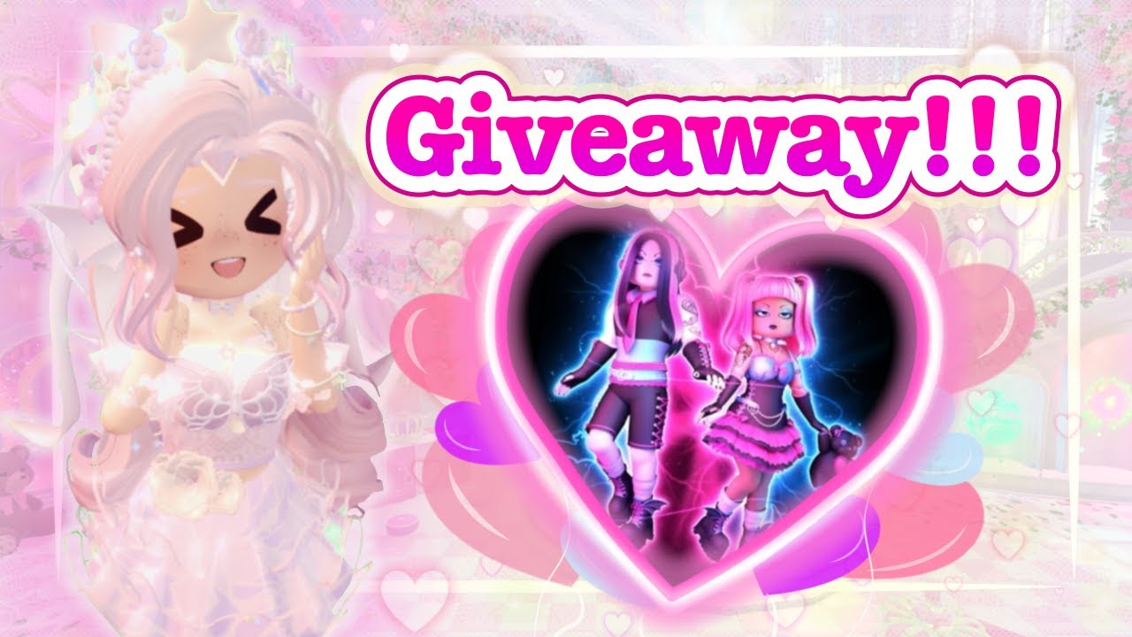 | CLOSED! | ✨🩷Giveaway! Opposite Attract Set!💜✨ | Royale High |