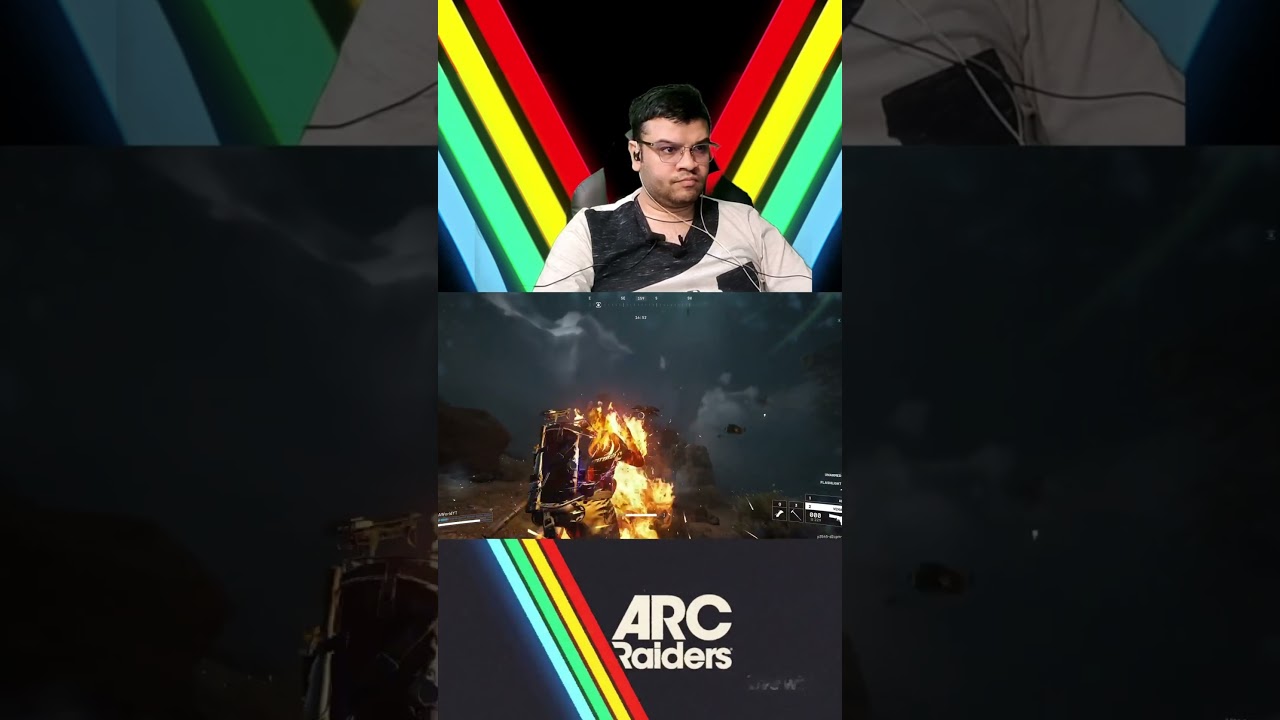 Surviving the FIREFLY Boss Fight in a HURRICANE! 🔥🌪️ | ARC Raiders #arcraiders #gameplay