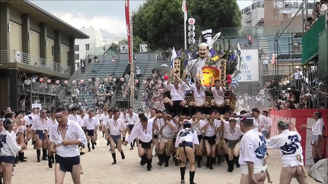 福岡県　博多祇園山笠　他流舁き　2025年7月11日