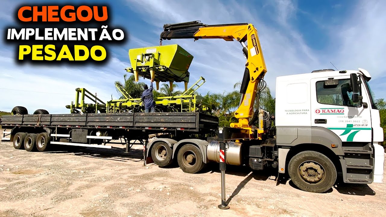CHEGOU UM BAITA IMPLEMENTO PARA O T230 CVT