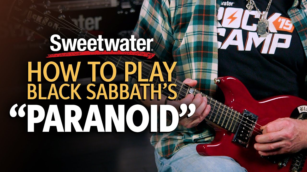 How to Play “Paranoid” by Black Sabbath | Guitar Lesson