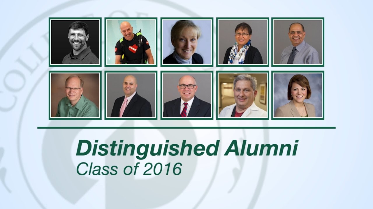 Distinguished Alumni 2016 Award Ceremony Full