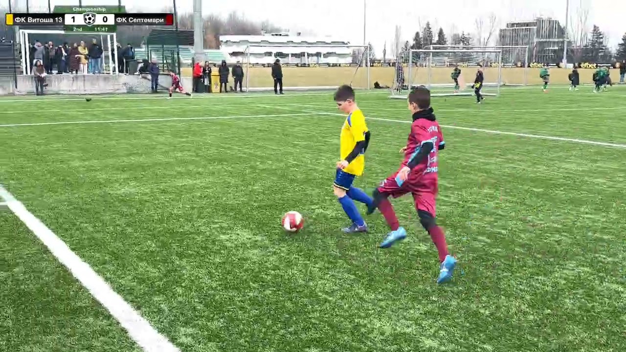Sofia Cup, FC Vitosha 13 - FC Septemvri 2:0, second half, generation 2015