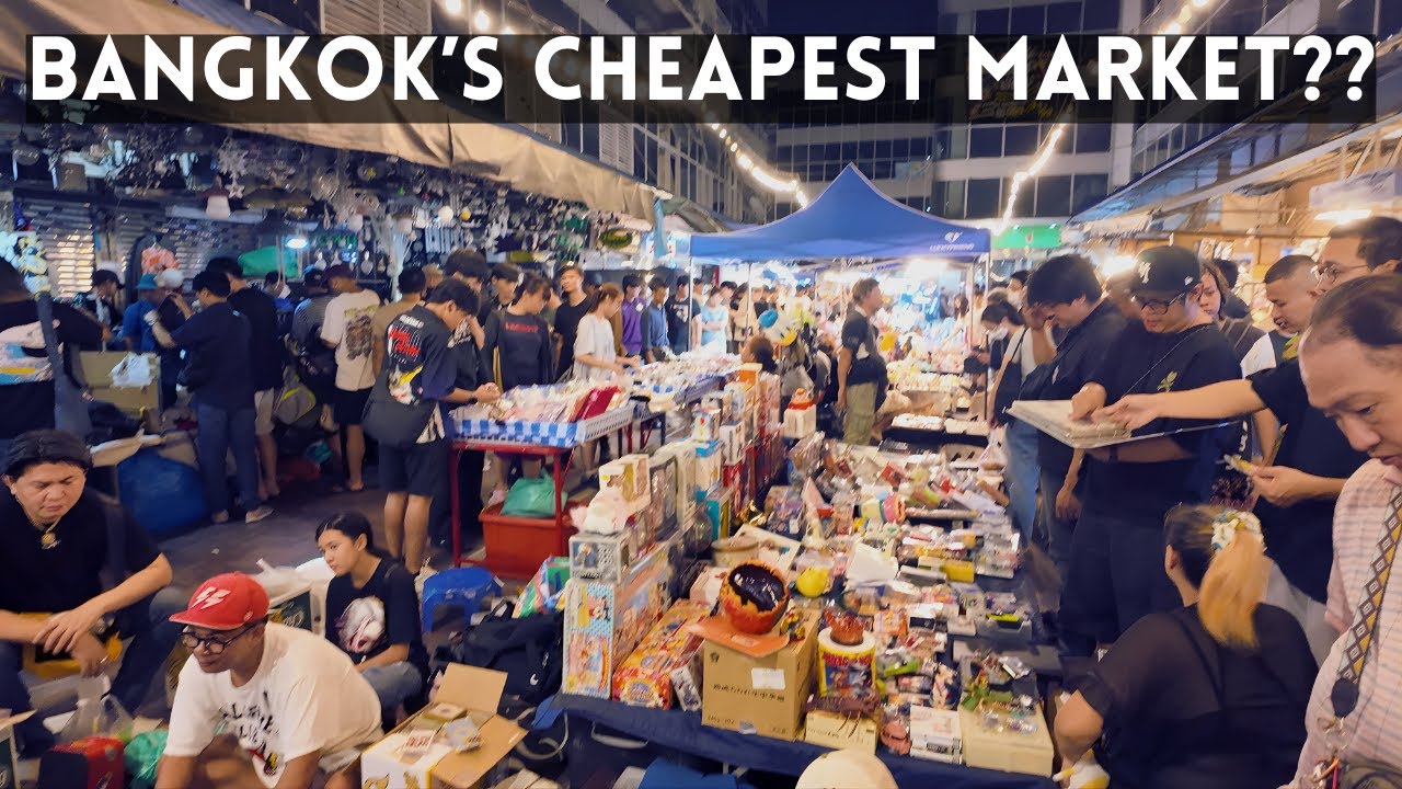 This Market Surprised Me!  | Bangkok&rsquo;s Cheapest Shopping Spot - Khlong Thom Market