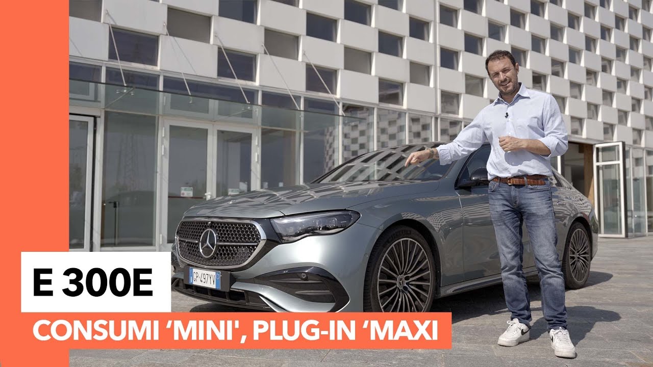 Mercedes Classe E 2024 | 100 km ELETTRICI (e che CONSUMI!) per la 