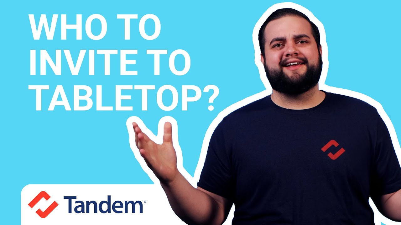 Who to Invite to Your Tabletop Exercise? | Cybersecurity and Coffee