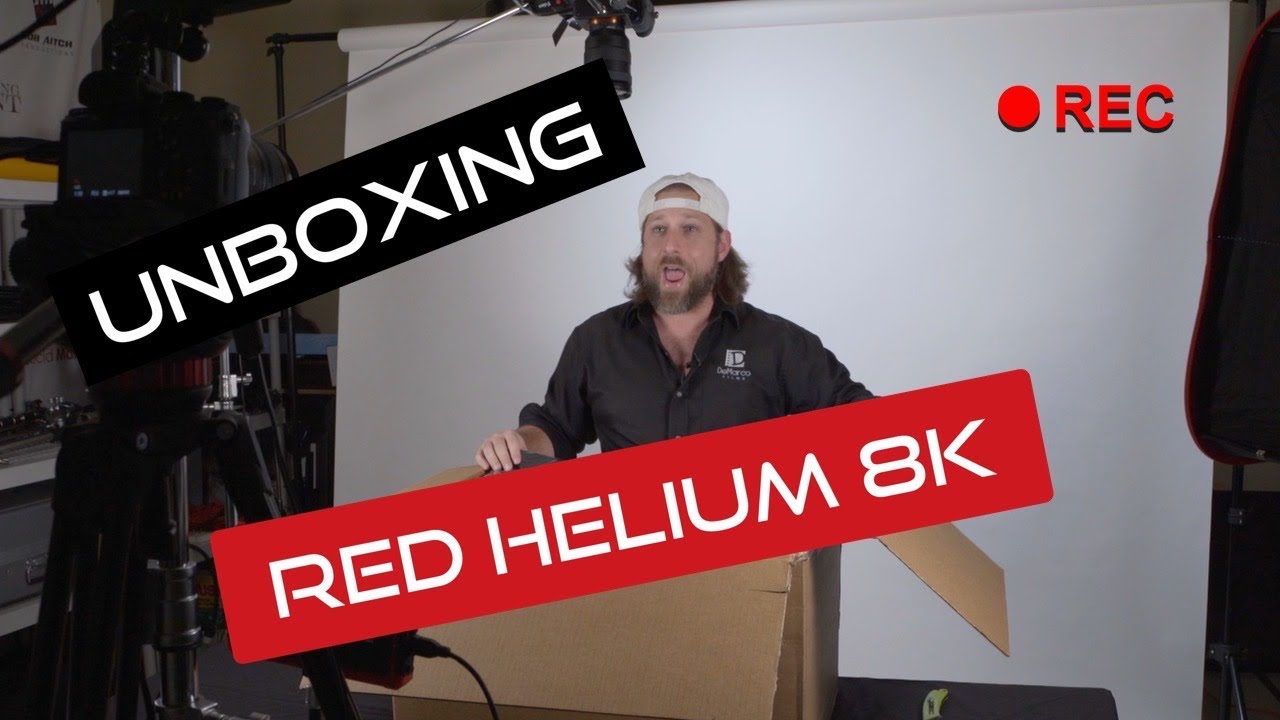 RED Helium 8K Unboxing