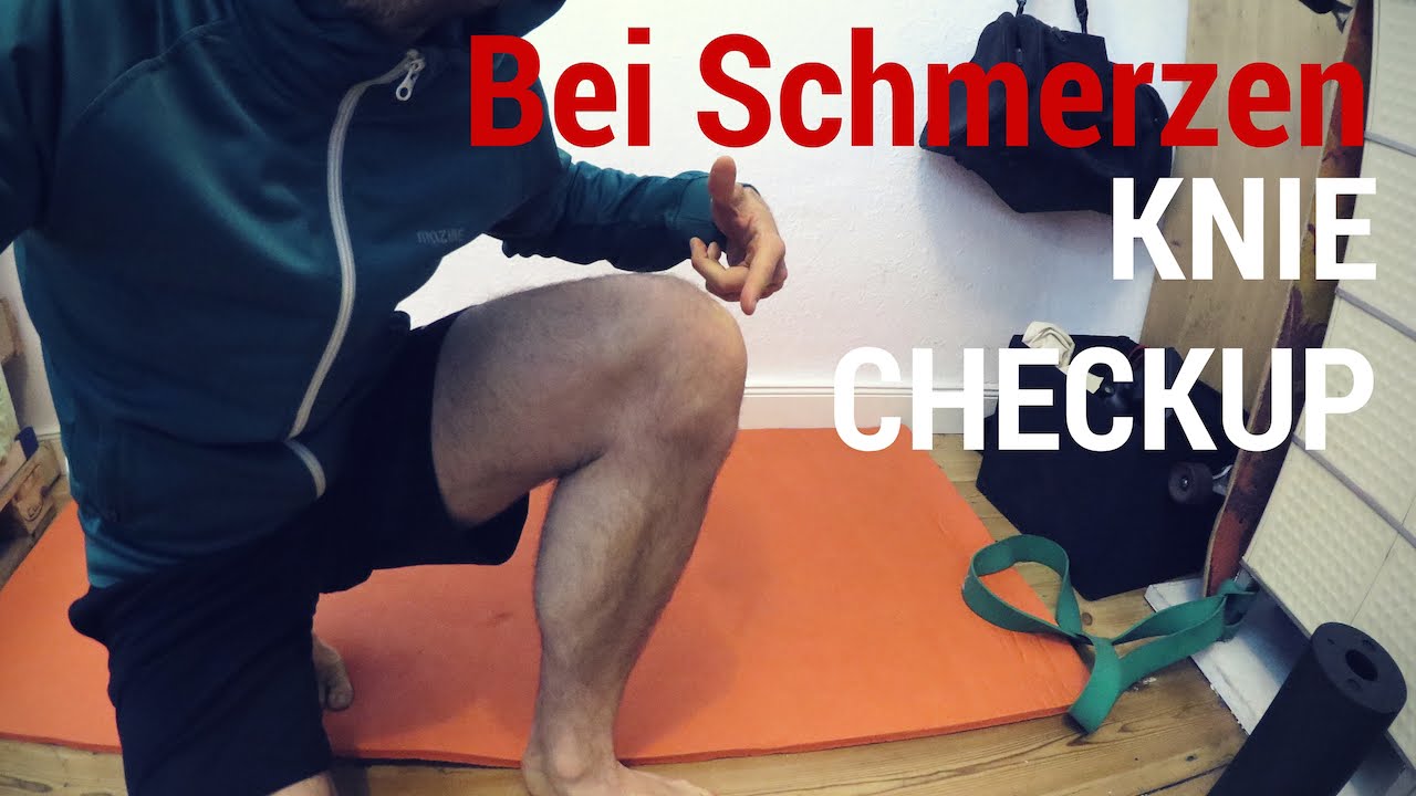 Bei Knieschmerzen - KNIE CHECKUP