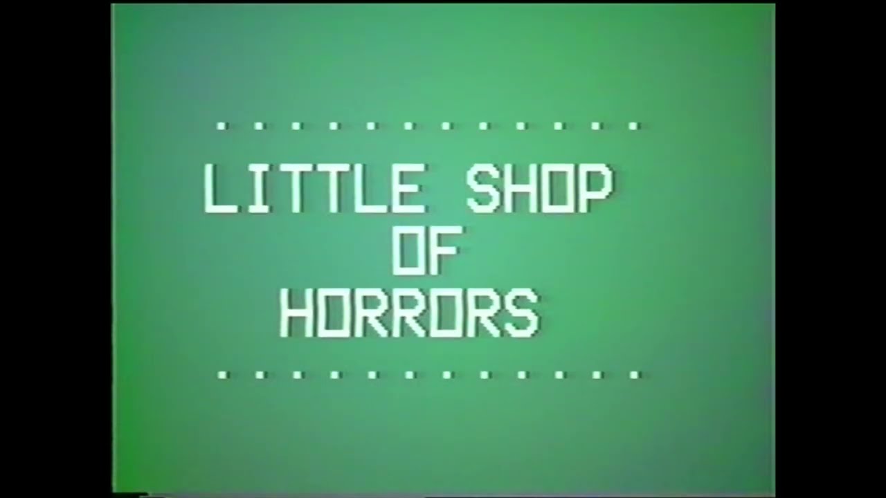Little Shop of Horrors, Cricklade Theatre, June 1988