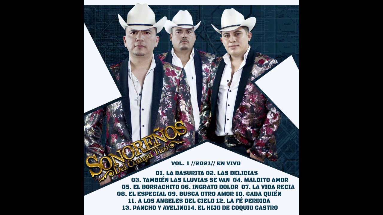 DISCO EN VIVO VOL. 1  // 2021//   SONOREÑOS DEL COMPA TICO