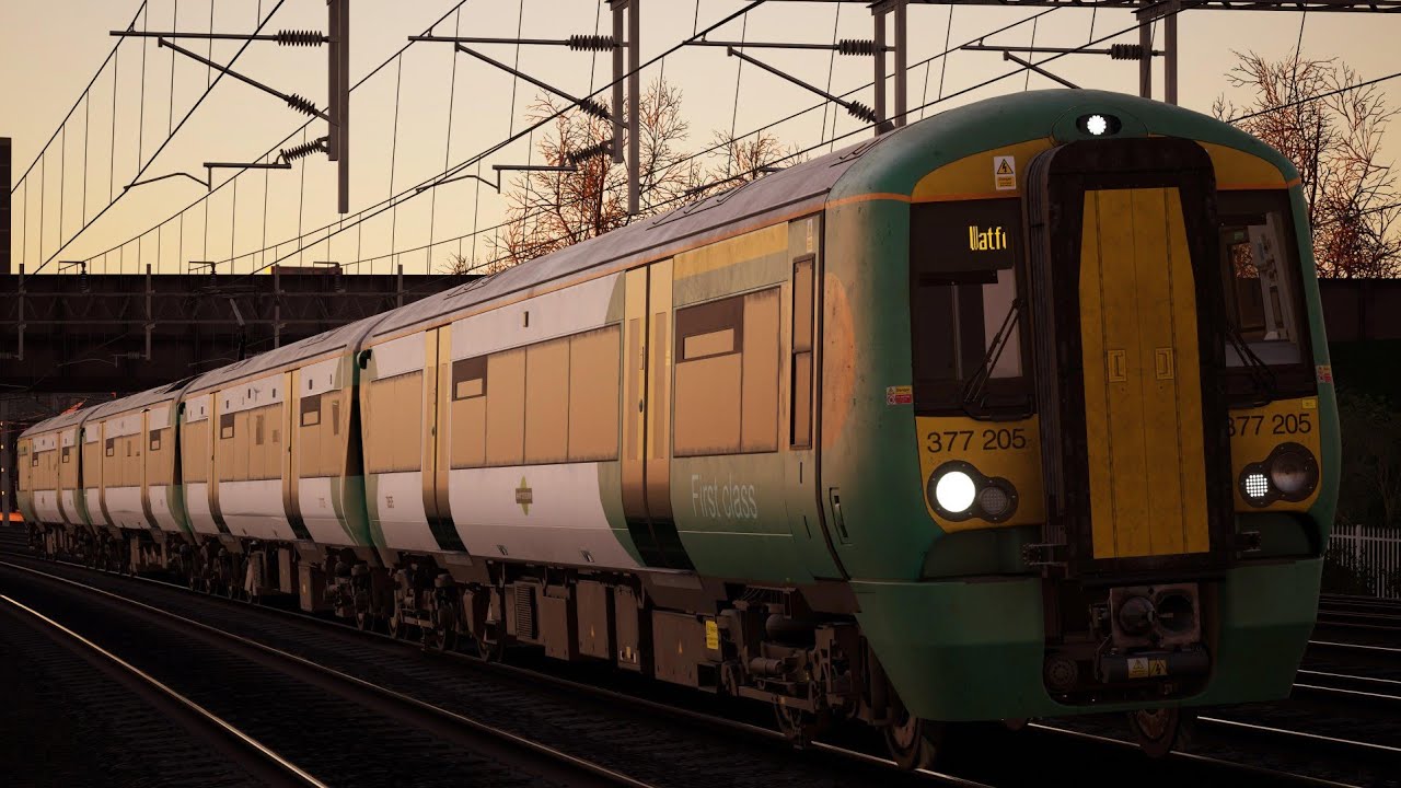 Train Sim World 6 - Sunrise Commuter Run - Class 377 - West Coast Mainline South