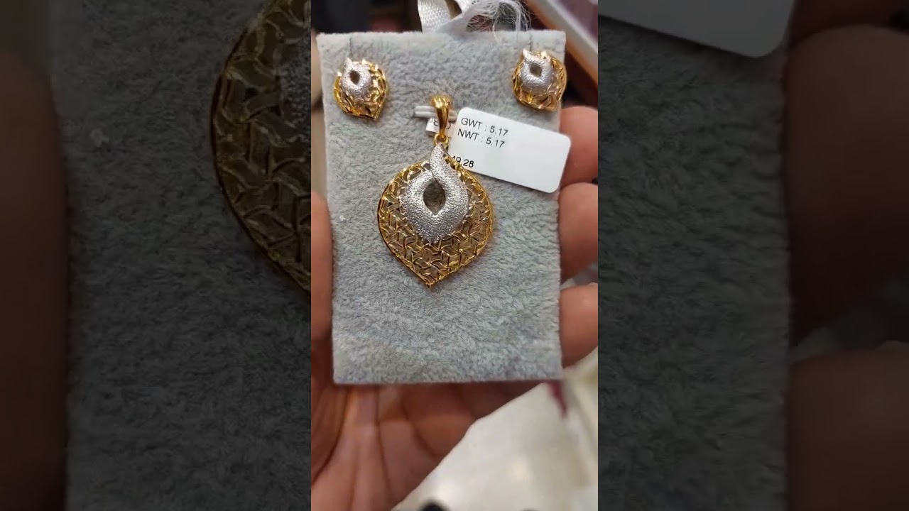 dubai gold pendant  set 22 karat #dubaijewelry #dubaigold