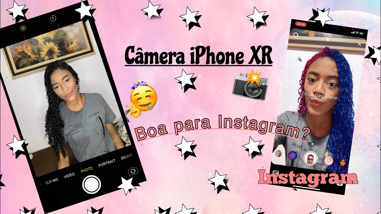 Câmera do iPhone XR + Preços + carregador e fone| Fernanda Nascimento