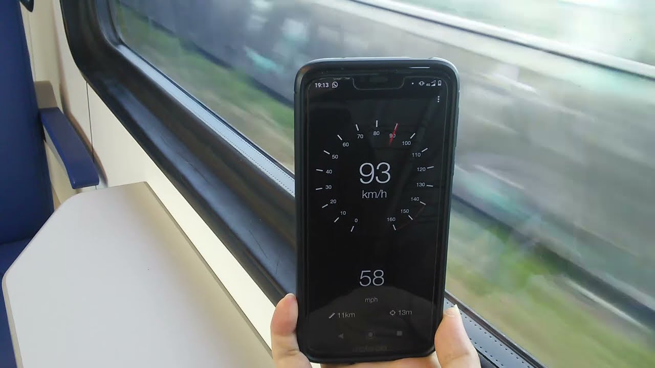Fast train acceleration: NS Stadler FLIRT 0 - 140 km/h