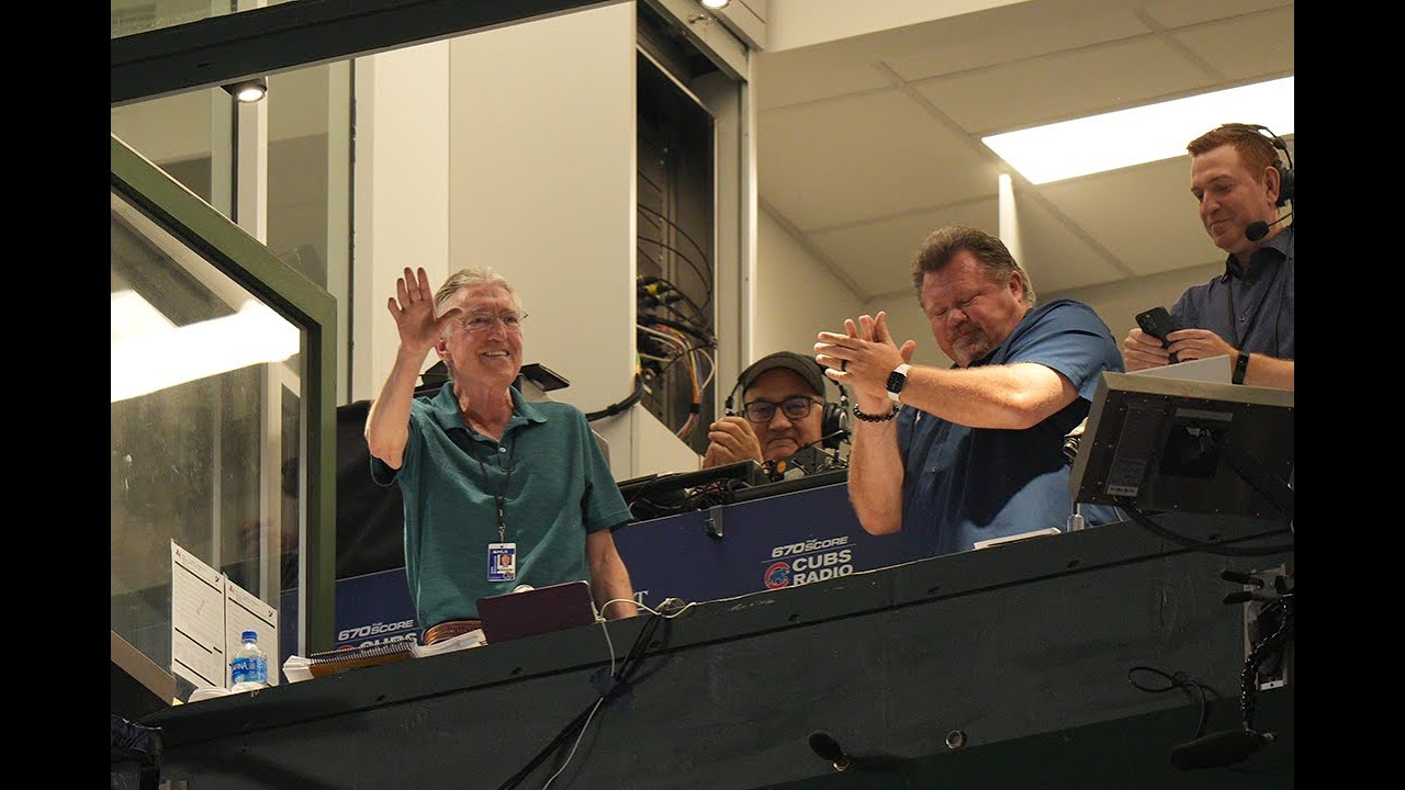 Pat Hughes Surprised On-Air With Hall of Fame Announcement