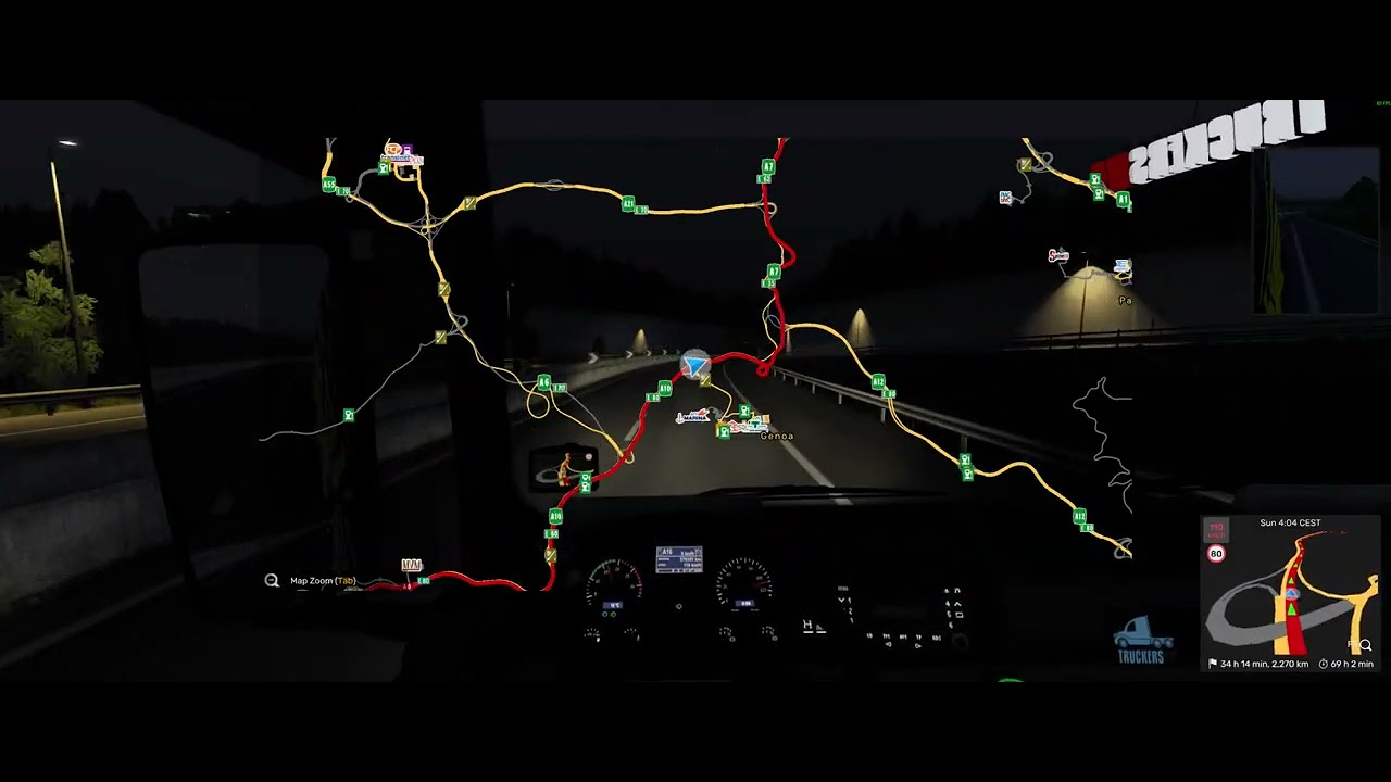 Euro Truck Simulator 2 TMP Nice - Orebro
