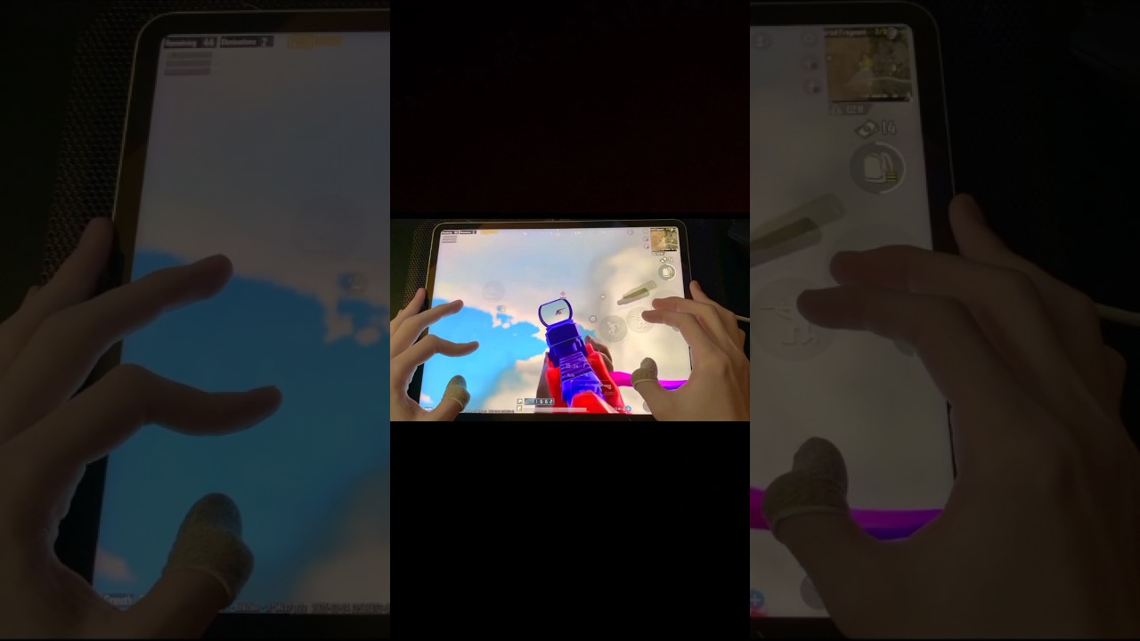 iPad air m3 PUBG/Bgmi test with Handcam #pubg #bgmi #pubgmobile