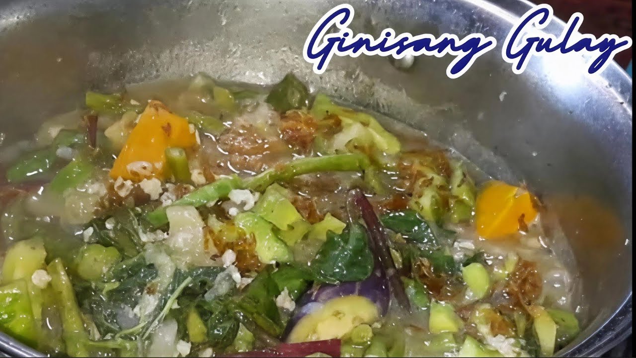 GINISANG GULAY ||Jolly JLu cooking #food #foodlover