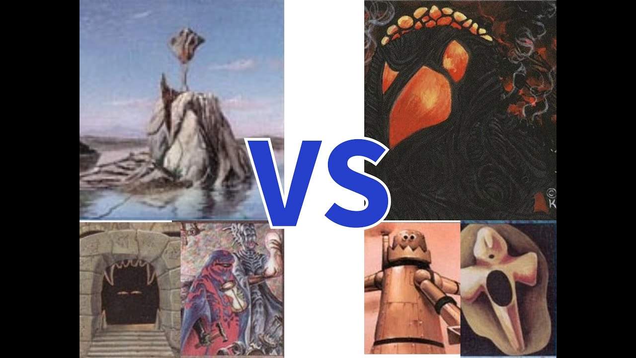 Lobstercon Round 6 Old School MTG Ty Time Vaulting through the Twiddle Lands VS Jen's Robots!