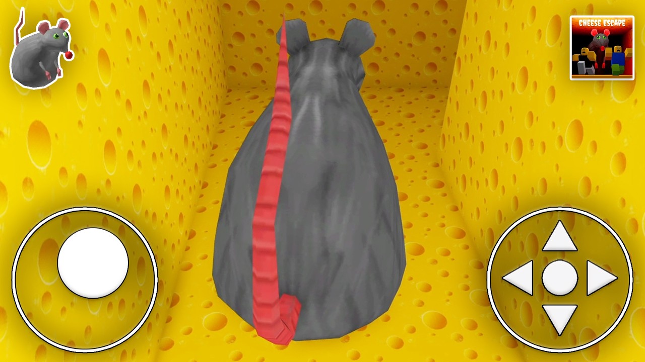 I BECOME RAT! | Cheese Escape - Roblox