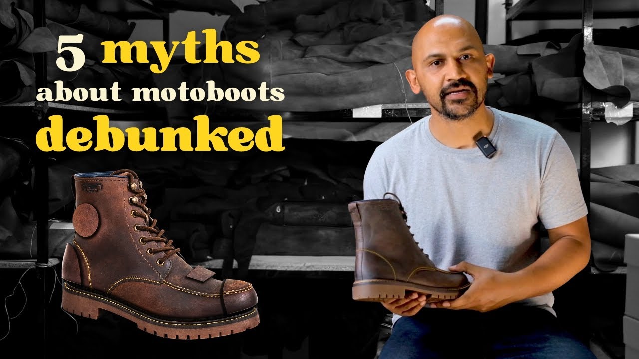Debunked: 5 Myths About Moto Boots!