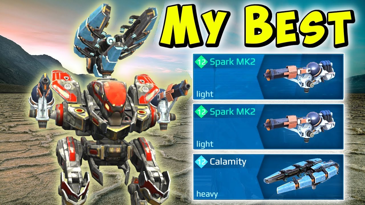 Мой новый Calamity STRIDER обыгрывает всех &mdash; War Robots Gameplay WR