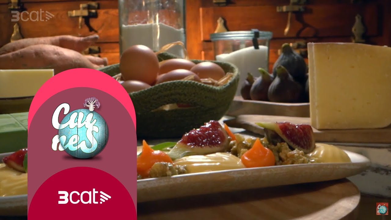 Formatge cremós amb torró de baklava - Cuines