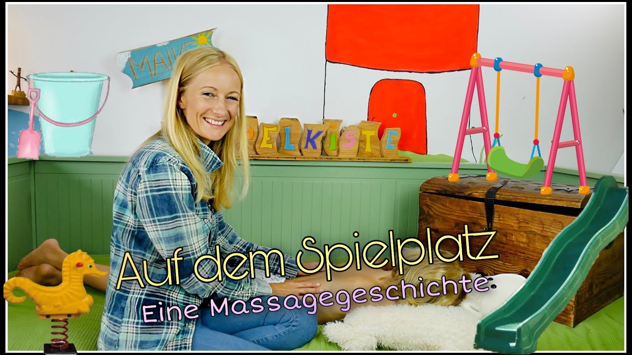 🛝 Auf dem Spielplatz - Eine Massagegeschichte für Kinder I Kita I Kids