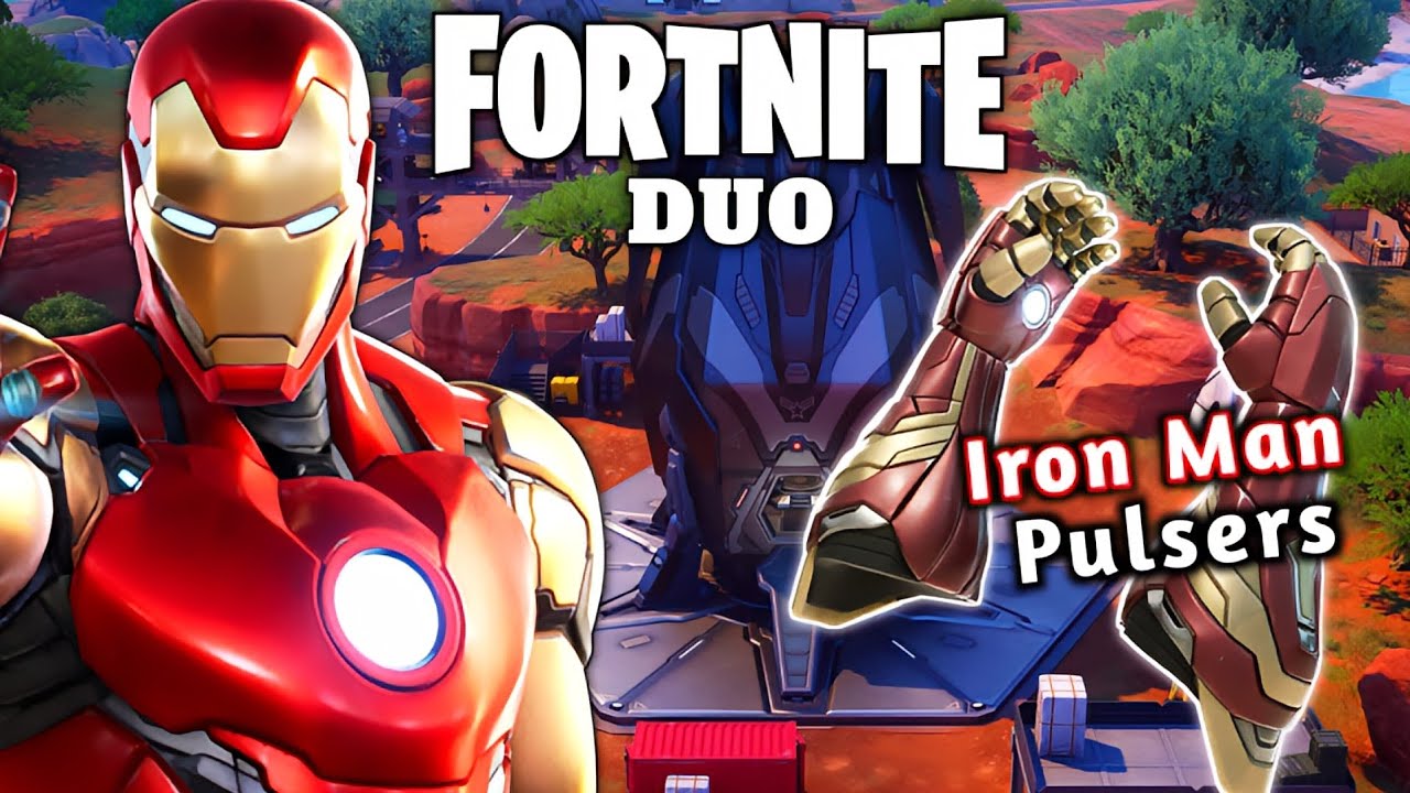 Fortnite Duo: YLIVOIMAINEN IRON MAN MYTHIC!