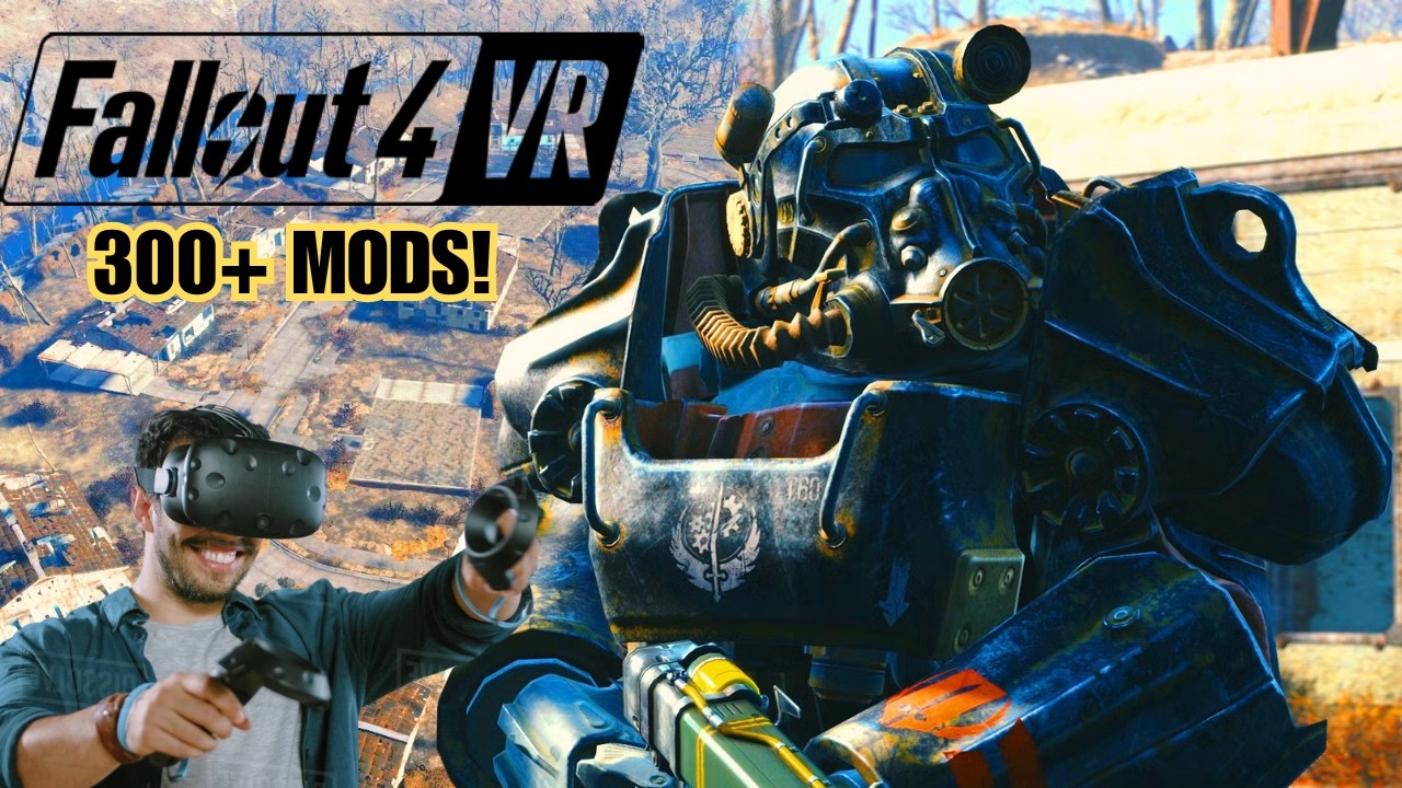 Fallout 4 VR with 300+ Mods is Unrecognizable