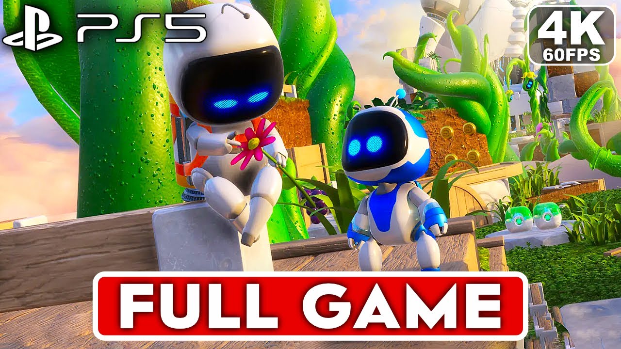 Astro's Playroom PS5 Gameplay Walkthrough FULL GAME [4K 60FPS] - No Commentary