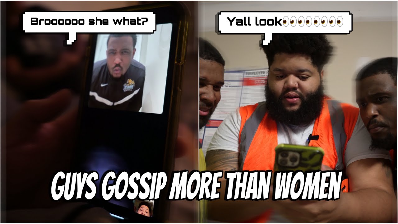 Men Really Gossip More Than Women Do