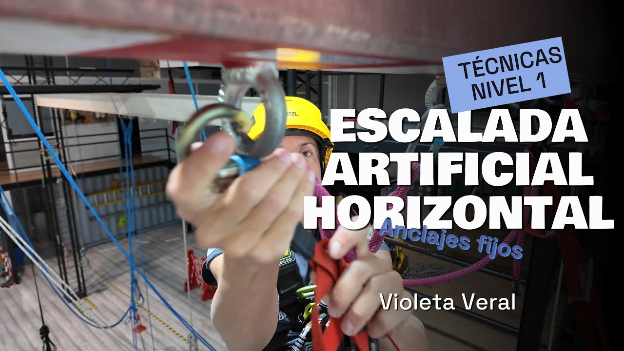 IRATA NIVEL 1 - ESCALADA ARTIFICIAL HORIZONTAL