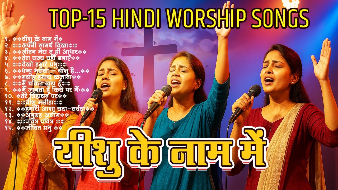 Top-15 Hindi Worship songs Playlist-2025 || आत्मिक मसीह गीत || Morning Hindi Worship songs