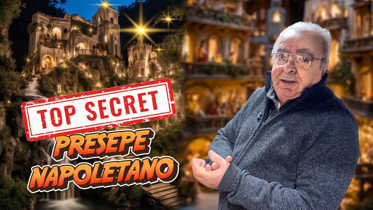L'UOMO che custodisce i SEGRETI del PRESEPE NAPOLETANO • esploratoreadomicilio