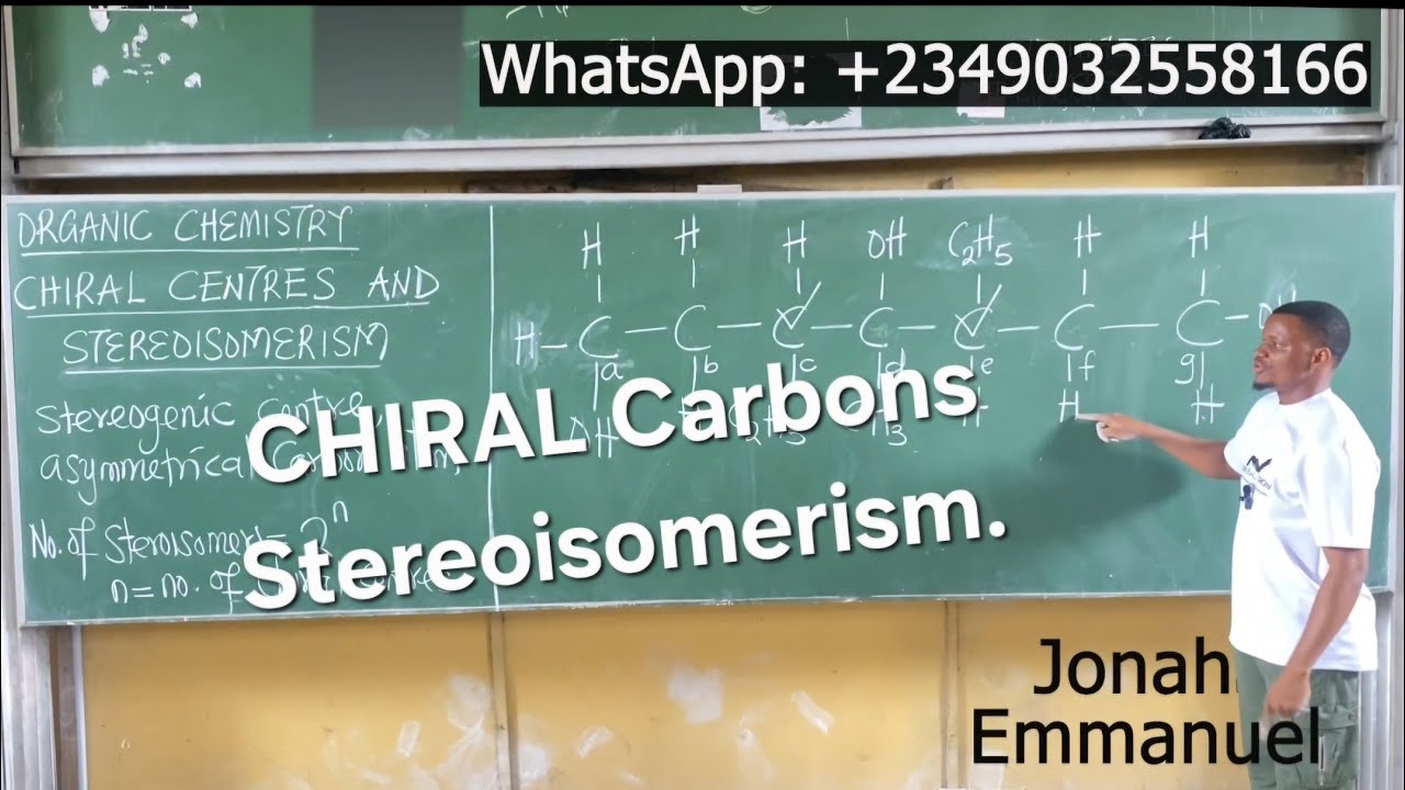 Chiral Centres and Stereoisomers - Meaning and How to Find the Chiral Centre of a given Organic Atom