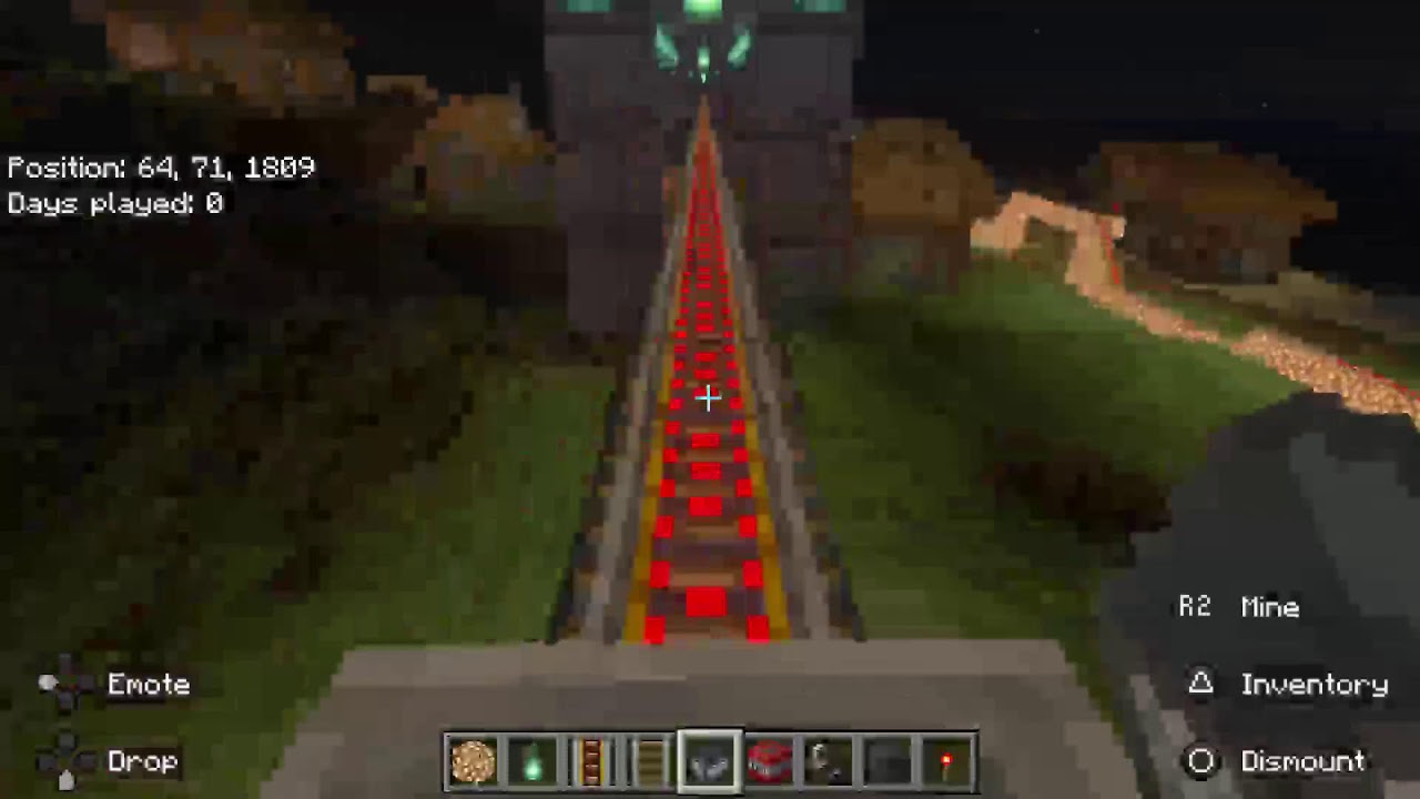 Minecraft Cart Ride